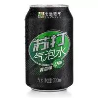 天地精华罐装气泡水 青瓜味330ml*20瓶*1箱苏打水饮料调酒用饮料整箱