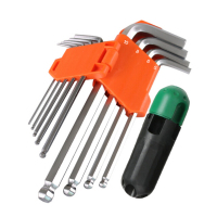 极夜(topfeel) 内六角扳手FX154 9件套 LY11154