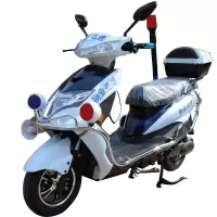 电动车物业安保巡逻车小区校园代步车踏板车厂区广场电瓶车成人电单车2轮电动摩托车自营 48V20A定制
