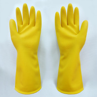 南洋(NAN) 乳胶手套 防水清洁手套单副装-(副) M码