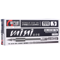 金万年（Genvana） MINI 0.5mm （12支装）中性笔 签字笔 水笔 10盒装