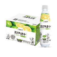 天地精华 元气小宝气泡苏打水480ml*15瓶 卡曼橘味 整箱装