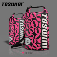 TOSWIM 泳镜侠系列多功能防水桶包-TS71500137-珊瑚粉
