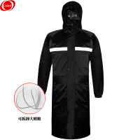 谋福 CNMF 9292 安全反光条特种长风衣雨衣 (长风衣XXL-175)