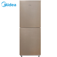 美的(Midea) 双开门冰箱 家用小型节能静音风冷无霜电脑控温母婴电冰箱冷藏冷冻 BCD-166WM 166升双系统