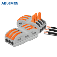 PCT-223多功能电线快速接线对接头 三进三出 10只