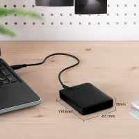 中锐智采 WDBUZG0020BBK USB3.0 2TB移动硬盘 新元素系列2.5英寸移动硬盘 单块价格