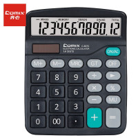 齐心 C-837C 中台太阳能计算器12位(BY)