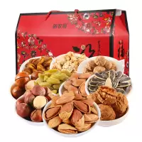 新农哥超大个福果旺年坚果特产休闲零食大礼包坚果礼盒送礼自吃1994g