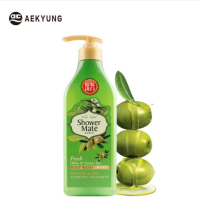 爱敬 橄榄绿茶沐浴液550g