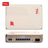 TCL电话交换机集团程控电话机交换机2进8出来电显示三方通话固定有绳电话座机交换机208BK2次来显TCL电话交换机集团
