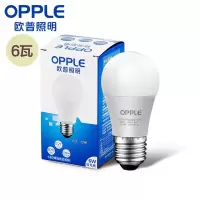 欧普照明(OPPLE)LED灯泡节能灯泡 E27大螺口家用商用大功率光源 6瓦白光球泡