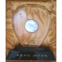 银币水晶奖杯(单位:个)