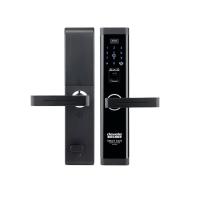 迪威乐(Devele)D808智能指纹密码锁/手机APP远程解锁（月光银 咖啡金 深黑色）.GS