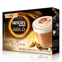雀巢(Nestle)12326603 咖啡 金牌馆藏 臻享白咖啡 速溶 冲调饮品整箱装 12(12×29g)