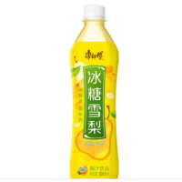 康师傅冰糖雪梨500ml*15瓶果汁果味饮料整箱(100箱起订)