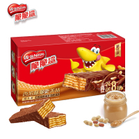 雀巢(Nestle)12379597 脆脆鲨 威化饼干 花生口味24(32×20g)