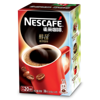 雀巢（Nestle）12077778醇品 速溶 黑咖啡 无蔗糖 整箱装（20×1.8g）