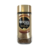 瑞士进口 雀巢（Nestle)12362972 金牌 黑咖啡粉 至雅柔和 速溶 咖啡豆微研磨（12×100g）