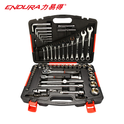 力易得(ENDURA) 78件12.5mm系列汽修工具组套 E1319
