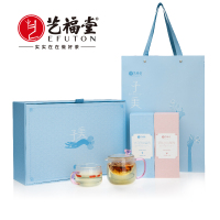 艺福堂 予美精品组合 (桂圆红枣枸杞茶110g+红豆薏米茯苓茶60g+颜品壶套装) LY