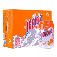 冰峰桔味汽水330ml(24听/箱)