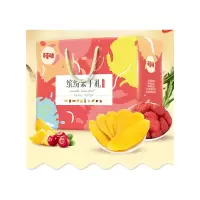 百草味 水果干大礼包 芒果干果脯蜜饯零食小吃混合 礼盒装 1368g DMS