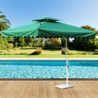 ANPEN(安攀) 户外遮阳伞 折叠太阳罗马叁 墨绿色