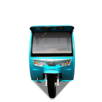 雅迪电动三轮车半篷车拉货 冰锐蓝JP1500DZH-6