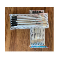 竹林雨 水粉画笔排笔(6根套)F1145 LY86963