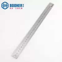 Booher宝合工具量具钢直尺不锈钢制造150mm300mm 500mm