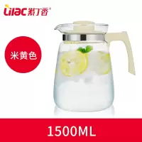 WQLQ紫丁香耐高温玻璃绿色单壶1.5L(S23-1)