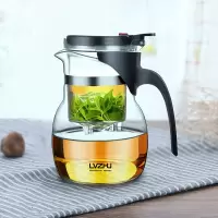 绿珠过滤耐高温泡茶器 高硼硅玻璃单壶
