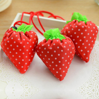 创意草莓环保购物袋 1000个起订