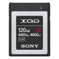 索尼(SONY)XQD存储卡QD-G120F 120G内存卡 440MB/s读取速度 单个装