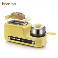 小熊(Bear)多士炉DSL-A02Z1 家用小型多功能二合一早餐机烤面包烤吐司煎蛋懒人早餐(XF)
