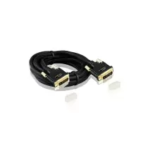 秋叶原(CHOSEAL) Q608 10M DVI-DVI线 24-1 转接线(单位：根) 黑色