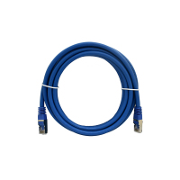 酷比客(L-CUBIC) LCLN6RRECSBU-5M 六类单层屏蔽网线 蓝色(单位:条)