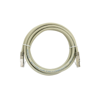 酷比客(L-CUBIC) LCLN6RRECSGY-2M 六类单层屏蔽网线(单位:条) 浅灰色