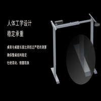 乐歌电动升降桌站立式电脑桌台式 站立办公桌书桌折叠桌电脑升降台显示器支架现代简约家用写字桌E2加宽/银灰