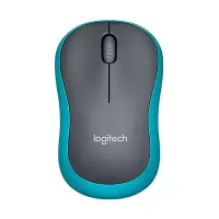 罗技(Logitech)M186无线鼠标 蓝色×10个装-B2B