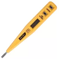 得力 数显测电笔试电笔验电笔电工笔电工螺丝刀 12-250V DL8003 电子工具 DMS
