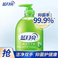 蓝 月亮芦荟抑菌洗手液500g