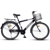 黑色自行车26寸
