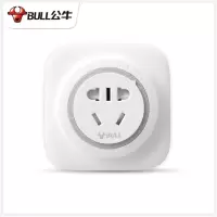 公牛(BULL)GND-2 10A机械式D-2[3脚插头 可循环] 定时器开关插座智能自动断电 按个销售(H)
