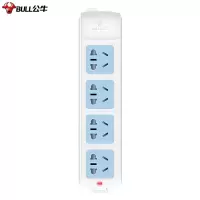 公牛(BULL)GN-414 4位无控-无线 插板需要自行配电源线或插头 按个销售(H)