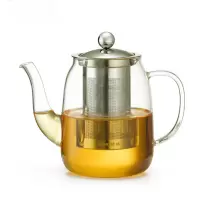 绿珠玻璃茶壶 可明火加热水壶36个/件起购