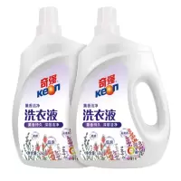 奇强 keon 熏香洁净洗衣液(薰衣草香)2kg*2瓶/组(计价单位:组)(BY)
