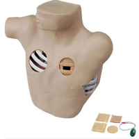 胸腔穿刺引流模型 胸腔穿刺模型 气胸液胸闭式处理模型