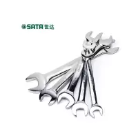 世达(SATA) 全抛光双开口扳手 五金工具 14x17mm